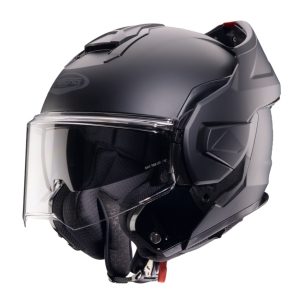 Casca modulabila (flip-back) Caberg model Trip SV 17 negru mat Pinlock ready - lentila Pinlock inclusa